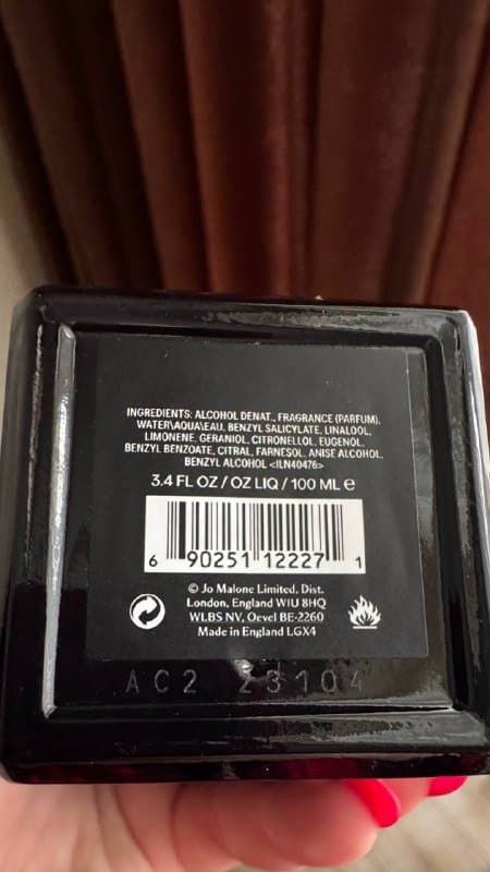 Парфюмерная вода Jo Malone Tuberose Angelica 50 мл 4