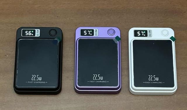 Power Bank 20000mAh сиреневый, белый