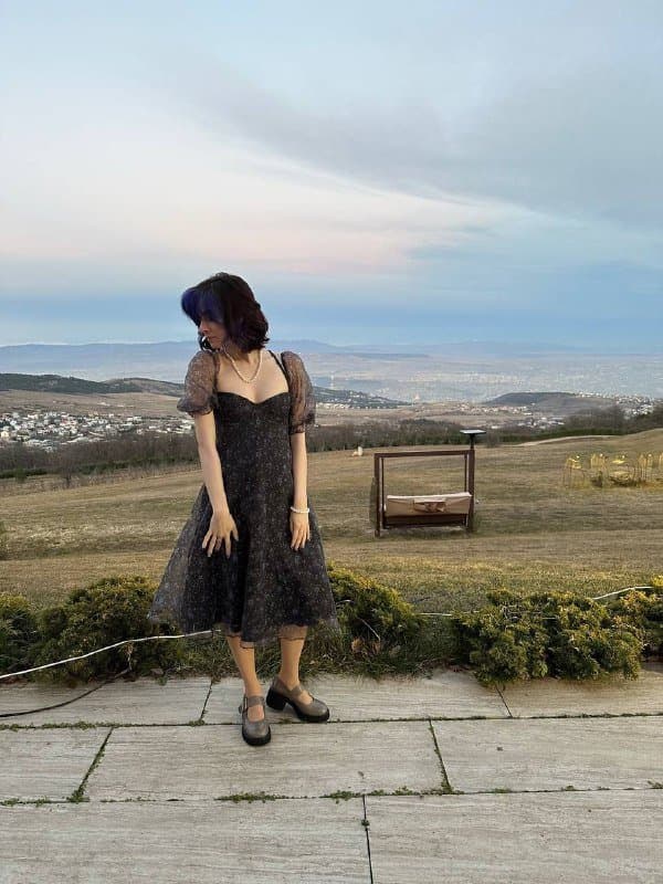 Платье Lichi XS пышное с подъюбником