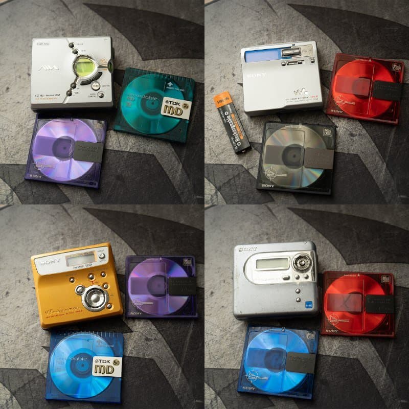 Минидиск плееры, объективы, Minidv камера, комплект для оцифровки, трекпад 1