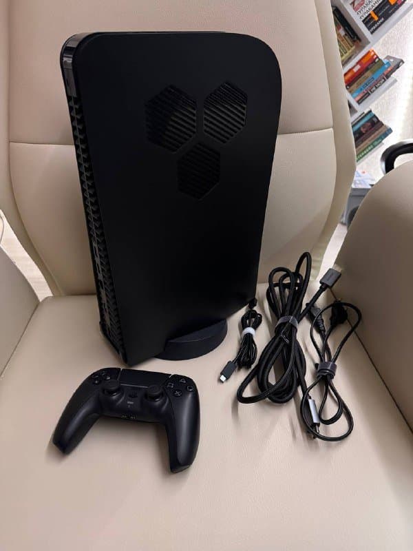 Игровая приставка PlayStation 5 Fat с дисководом, геймпад, провода