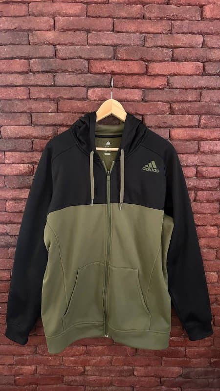 Флисовая толстовка Adidas TECH M, Куртка утепленная Colin’s XXL 1