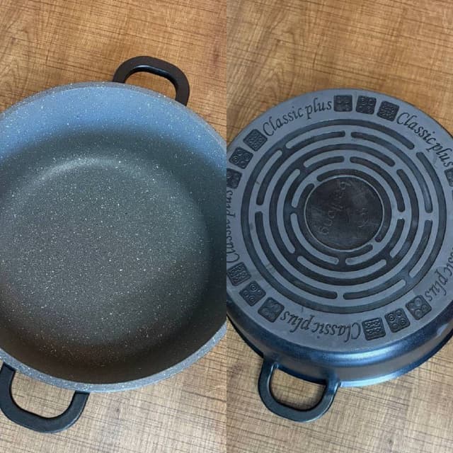 Кастрюля б/у 26 см 4 литра без крышки