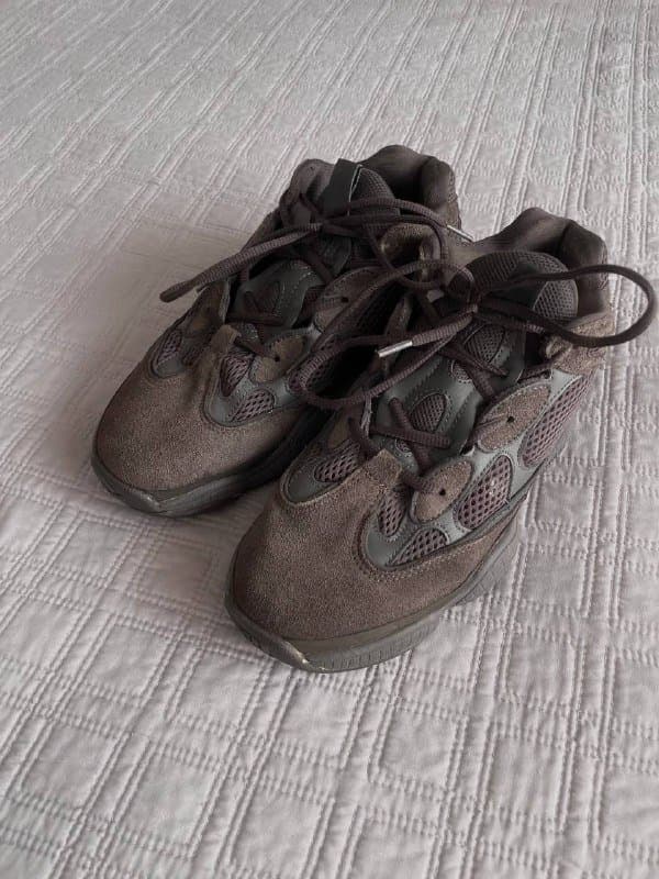 Adidas Yeezy 500 Utility Black кеды мужские размер 27.5