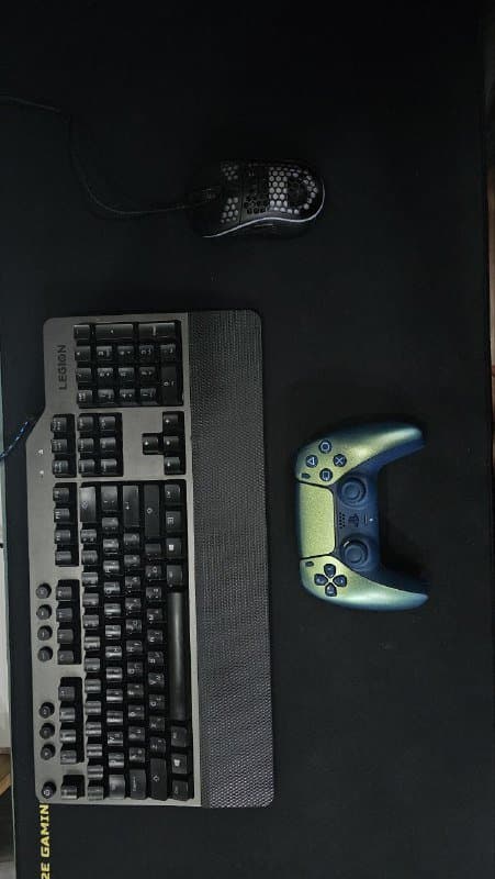 ПК Setup с монитором, клавиатурой, мышью, микрофоном, вебкой 5