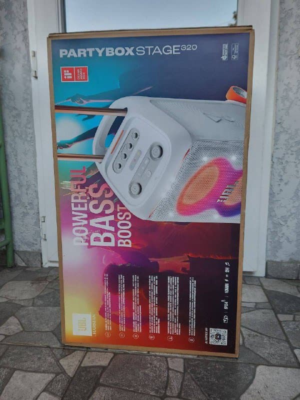 Jbl party box stage 320 колонка новая запечатанная