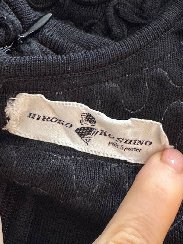 Винтажное платье японского дизайнера Hiroko Koshino 4