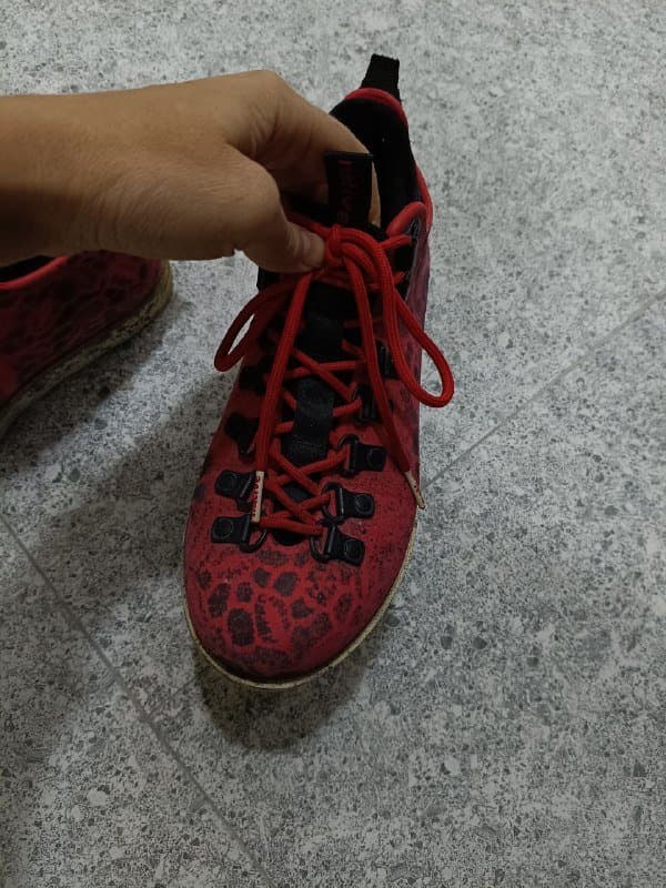 Мужские красные водонепроницаемые ботинки 2