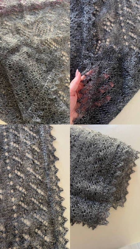 Оренбургский пуховый платок