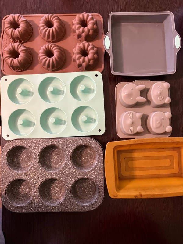 Силиконовые формочки для кексиков, форма для капкейков