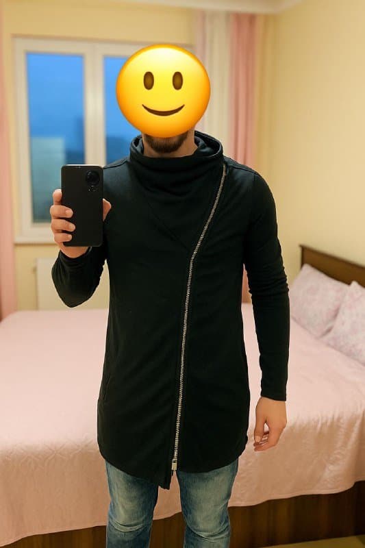 Мужская одежда: толстовка, рубашка, шорты, свитер