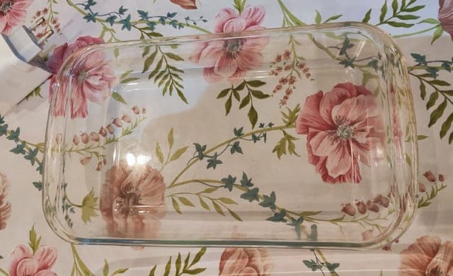 Два противня из термостекла для духовки