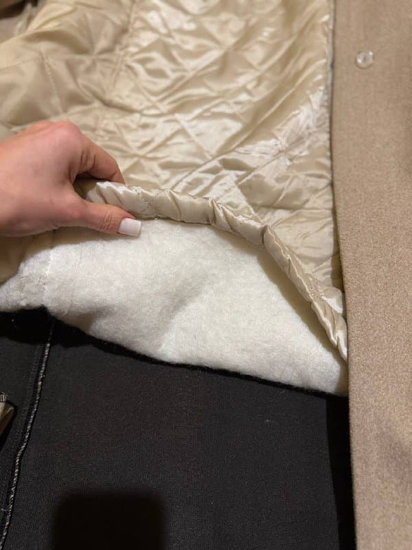 Женское зимнее утепленное пальто размер S 2