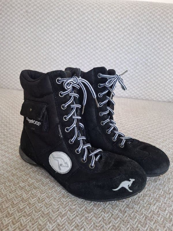 Мужские кожаные ботинки размер 36