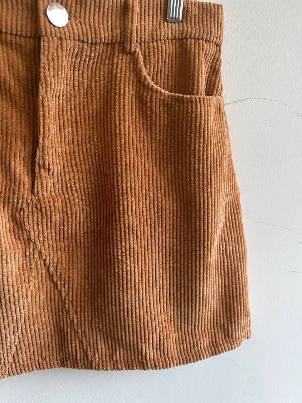 Вельветовая мини-юбка Shein размер М 2