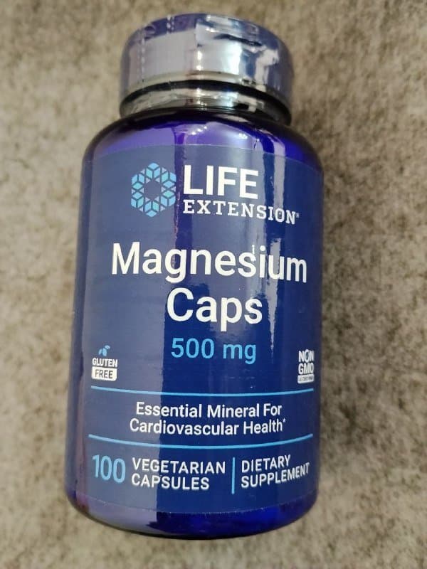 Магний капсулы 500 мг, 100 штук