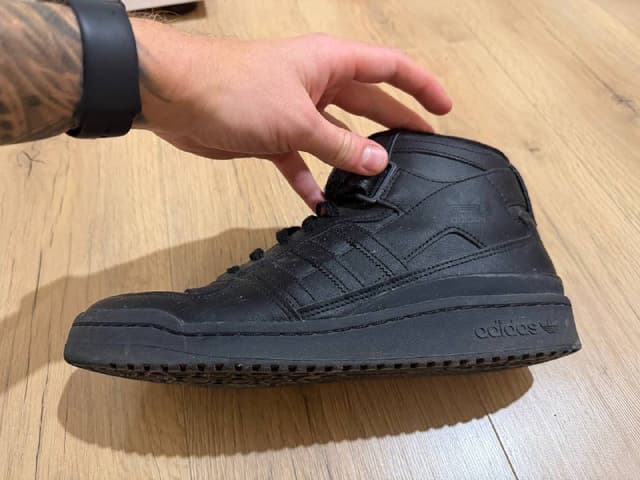 Кроссовки Adidas Forum mid Triple Black
