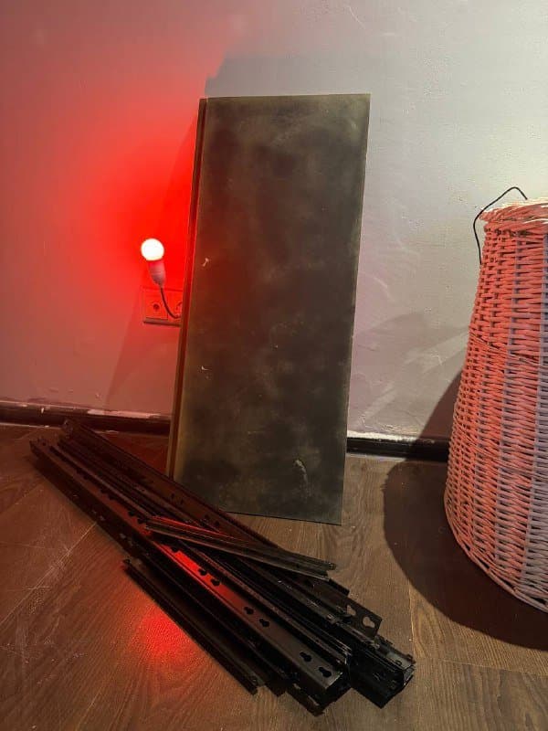 Стеллаж разборный с 4 полками