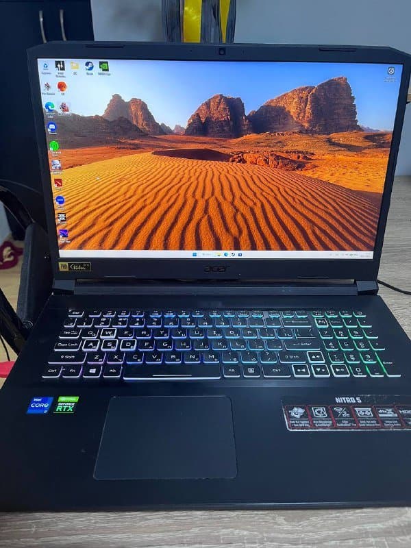 Игровой ноутбук Acer Nitro 5 AN517-54 RTX 3070 i7-11800H