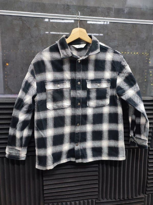 Подростковая теплая рубашка H&M