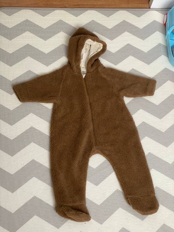 Плюшевый комбенизон детский 1