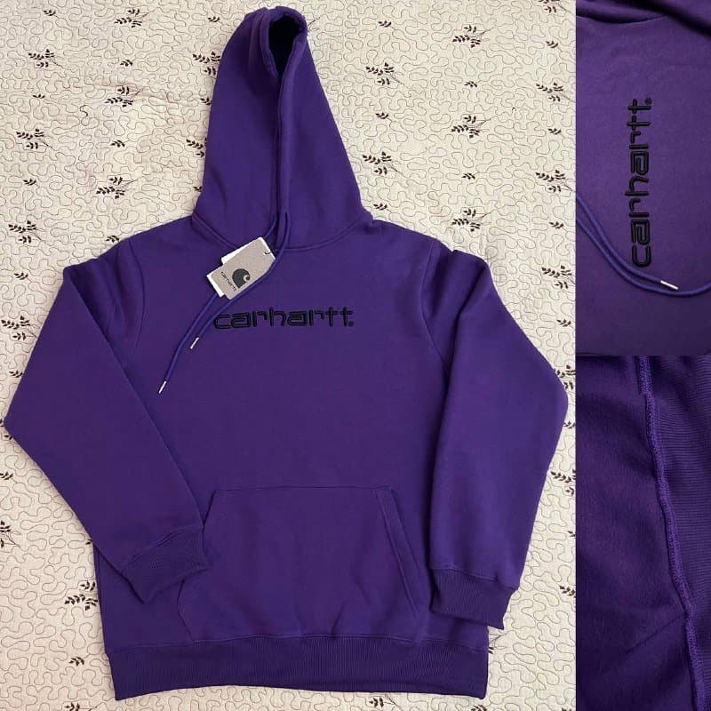 Худи фиолетовое Carhartt WIP размер L