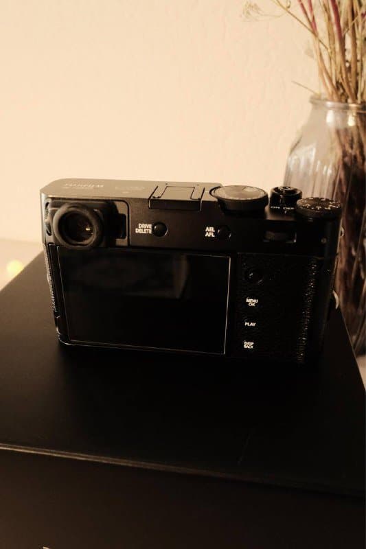 Fujifilm X100V Black Noir камера 2