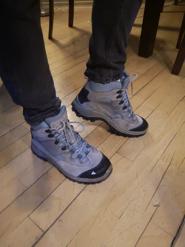 Ботинки Quechua FORCLAZ 600 зимние осенние 41 размер