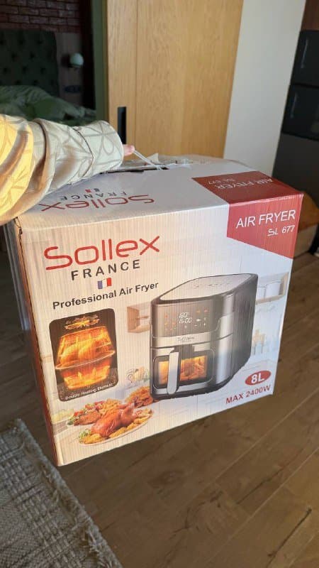 Аэрогриль Sollex 2400 Вт 8 л 3