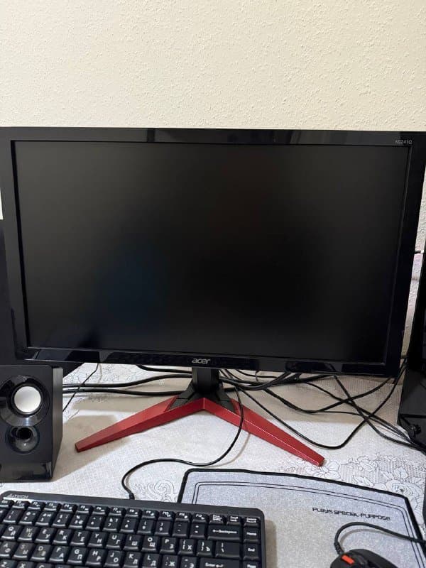 Игровой компьютер i7-7700K RX 580 8GB и монитор Acer 24" 144Hz 2