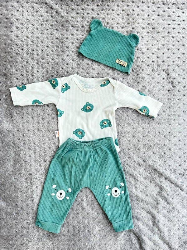 Комплект боди, штаны, шапочка 68