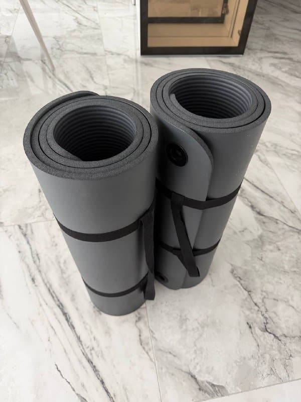 Коврик для фитнеса и пилатеса 173х57 см