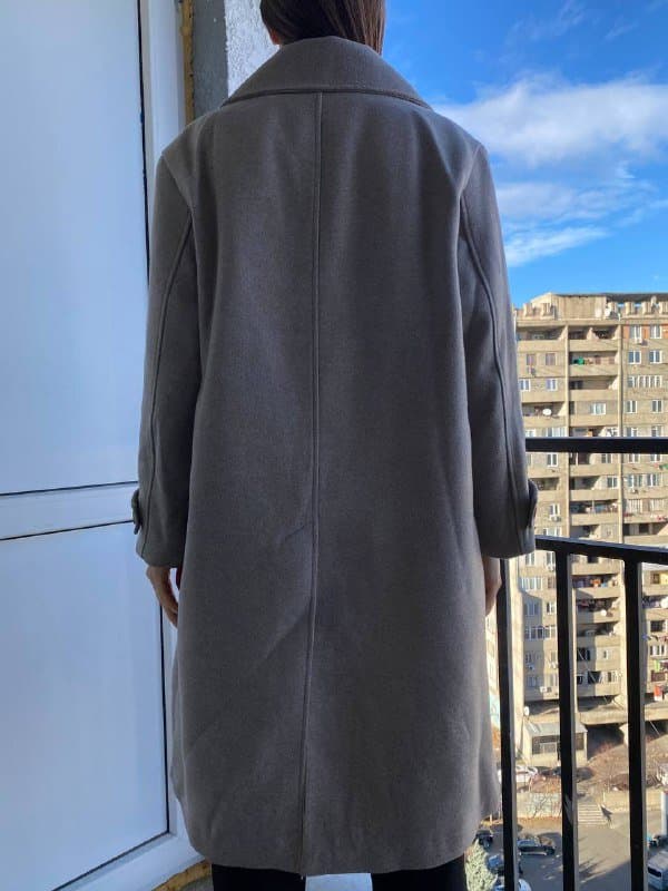 Пальто женское демисезонное H&M размер L 3