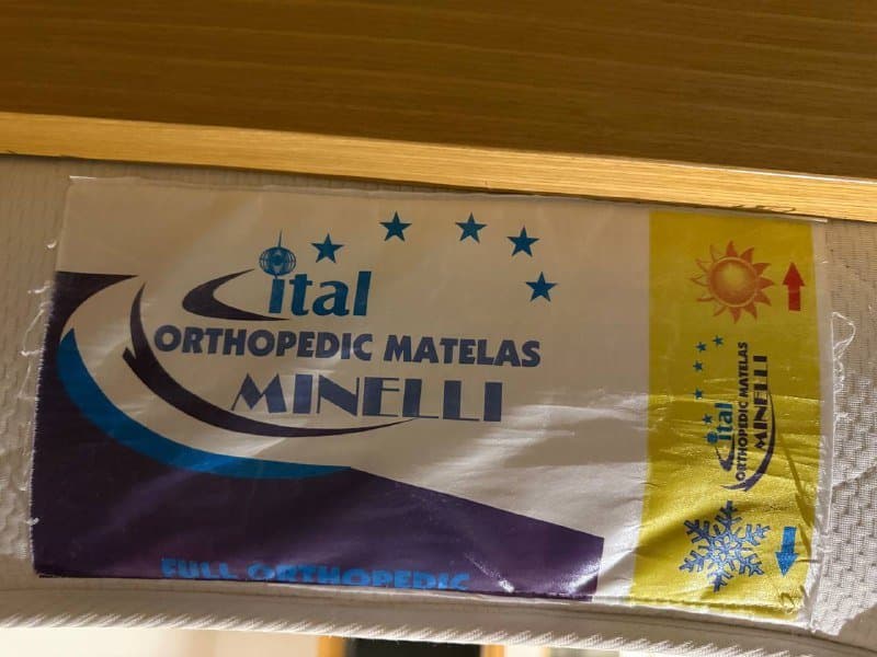 Ортопедический жесткий матрас 180х200х20 3