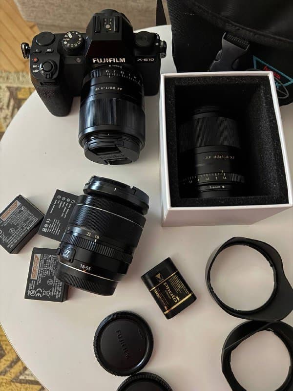 Fujifilm X-S10 камера, объективы, аксессуары