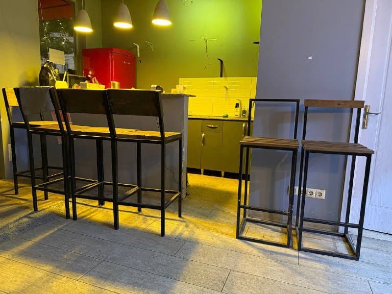 Барные стулья, телевизоры Neos и Grundig 2