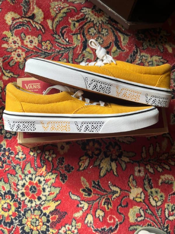 Кроссовки Vans Era 41 мужские желтые