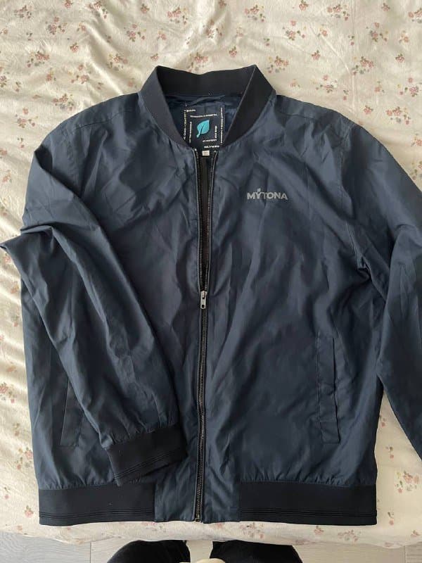 мужской худи с замком, куртка H&M, бомбер XL 3