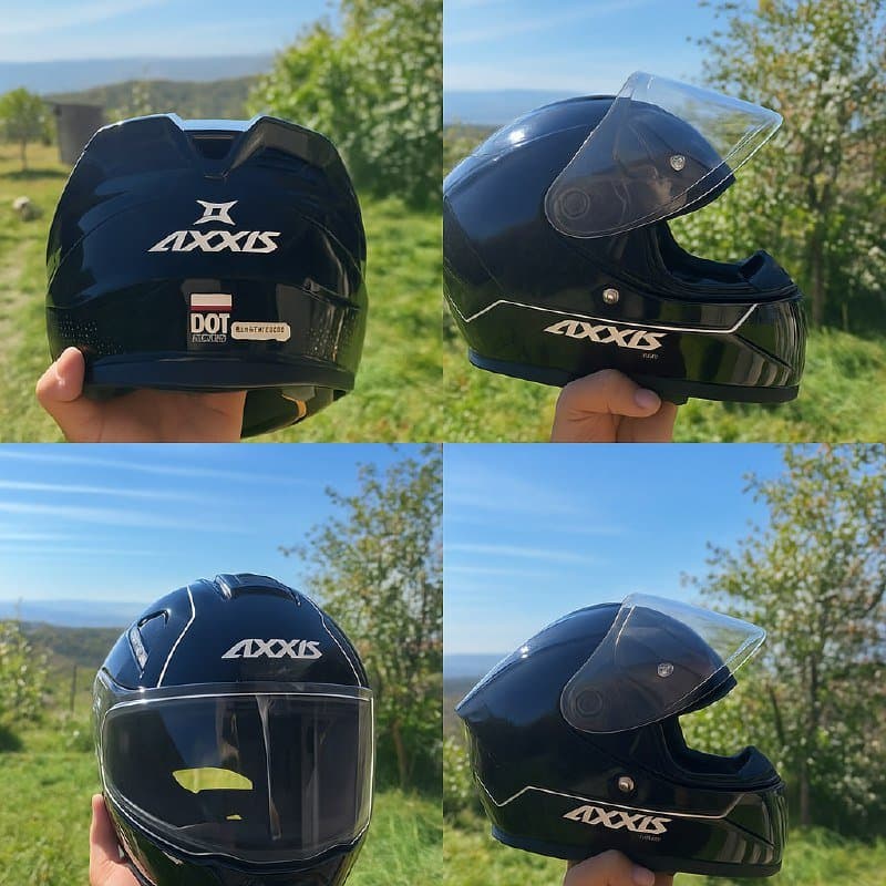 Шлем AXXIS под стиль летчика истребителя, размер L